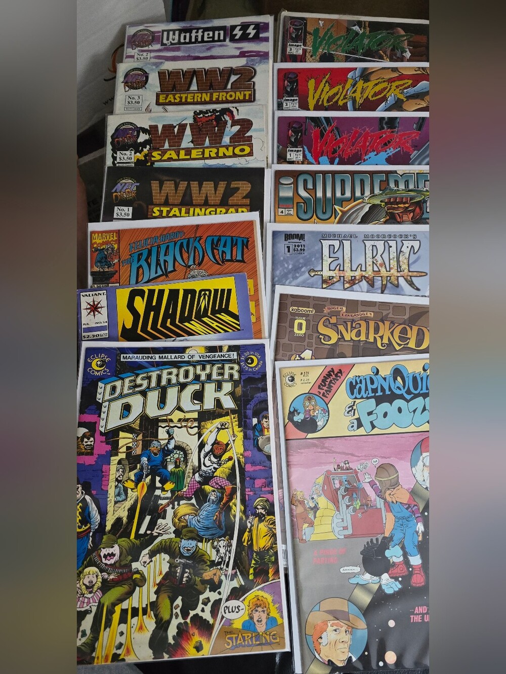 22 Assorted Comic Book Collection Image Malibu Ultraverse Eclipse NEC Epic Kaboo - Picture 2 of 7